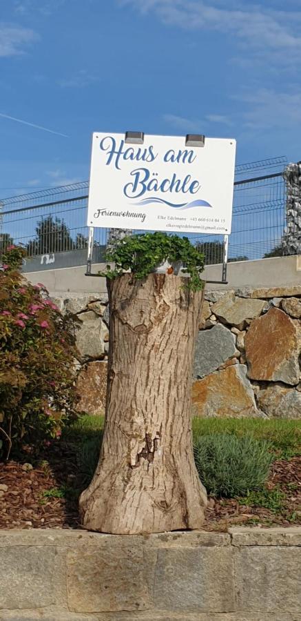 Haus Am Baechle Lägenhet Stephanshart Exteriör bild